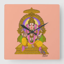 Ganesha wandklok