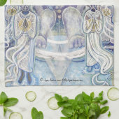 Ganesha Wealth Blessing Keuken Handdoek (Gevouwen)