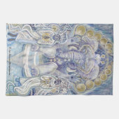 Ganesha Wealth Blessing Keuken Handdoek (Horizontaal)