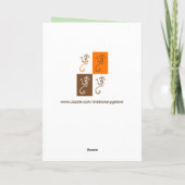 Ganesha-wenskaart Kaart (Achterkant)