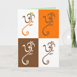Ganesha-wenskaart Kaart