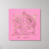 GANESHA - Wrapped Canvas (Voorkant)