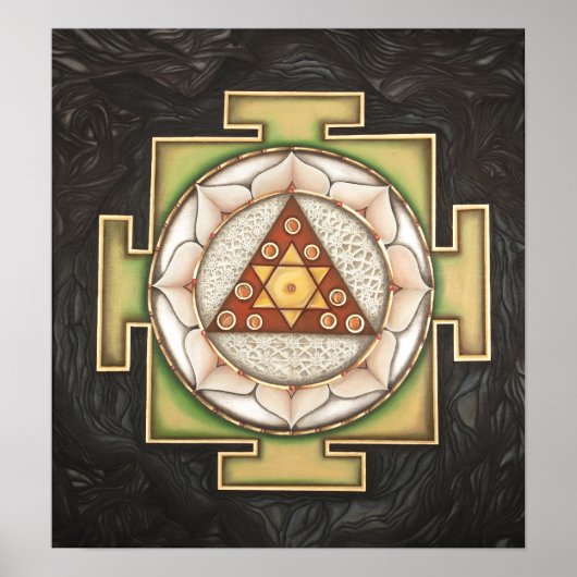 Ganesha Yantra Poster (Voorkant)