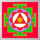 Ganesha Yantra Poster (Voorkant)