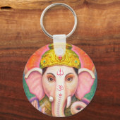 Ganesha's zegeningen sleutelhanger (Voorkant)