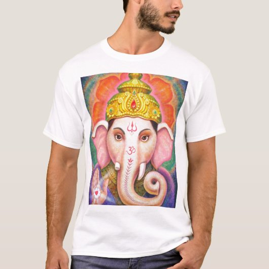 Ganesha's zegeningen t-shirt (Voorkant)