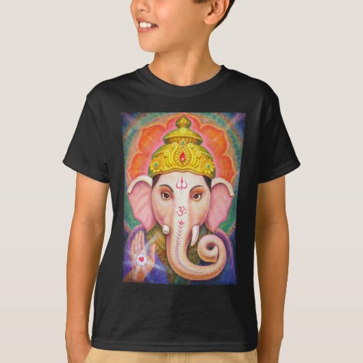 Ganesha's zegeningen t-shirt (Voorkant)