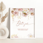 Gang-date-nachtideeën. Boho herfst Date jar bridal Poster<br><div class="desc">Gang-date-nachtideeën. Boho herfst Date jar bridal poster. Overeenkomende objecten beschikbaar.</div>