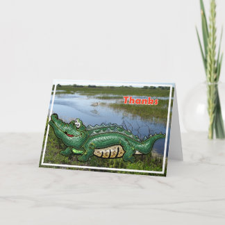 Gang Green Gator in de Bedankt van Glades
