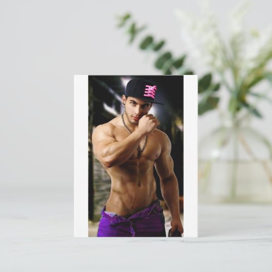 Gang Hunk Briefkaart (Staand voorkant)