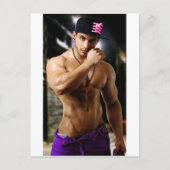 Gang Hunk Briefkaart (Voorkant)