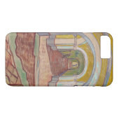 Gang in het asiel van Vincent Van Gogh Case-Mate iPhone Case (Achterkant (Horizontaal))