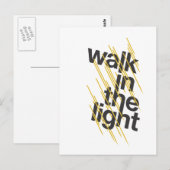 Gang in het Licht Briefkaart (Voorkant / Achterkant)
