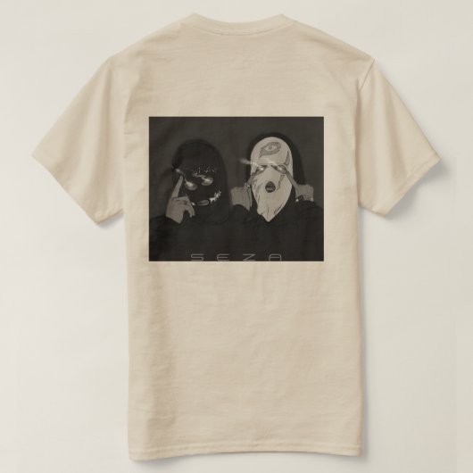 gang t.shirt t-shirt (Design achterkant)