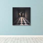 Gang van het Oog Canvas Afdruk (Insitu (Houten vloer))