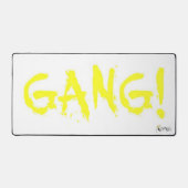 GANG! yellow Bureaumat (Voorkant)