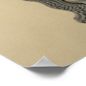 Ganga, godin die de heilige Ga van de rivier perso Poster (Hoek)