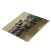 Ganga, godin die de heilige Ga van de rivier perso Tegeltje (Zijkant)