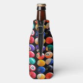 Gangbare en gekleurde oogbollen, fleskoeler flesjeskoeler (Fles Achterkant)