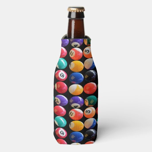 Gangbare en gekleurde oogbollen, fleskoeler flesjeskoeler (Fles Voorkant)
