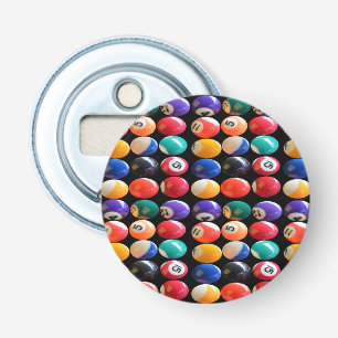 Gangbare en gekleurde oogbollen, flesopening button flesopener