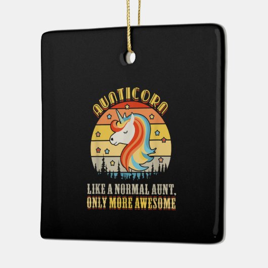 gangbare tante is alleen nog geweldige genoeg keramisch ornament (Links)