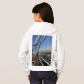 Gangboord onder water, actie. (Achterkant volledig)