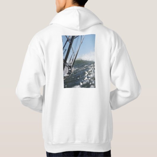 Gangboord onder water, actie. hoodie (Achterkant)