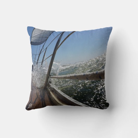 Gangboord onder water, actie. kussen (Achterkant)