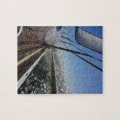 Gangboord onder water, actie. legpuzzel (Horizontaal)