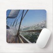 Gangboord onder water, actie. muismat (Met muis)