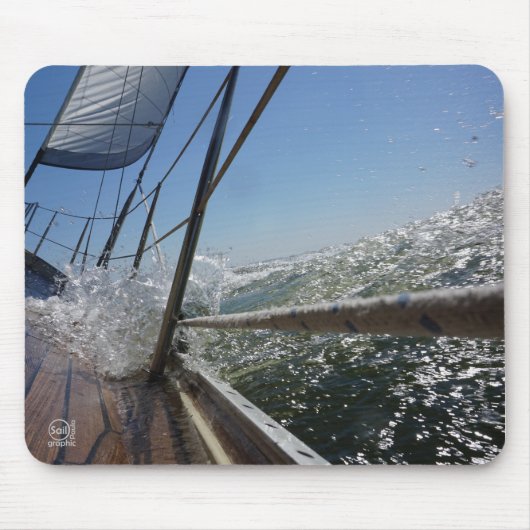 Gangboord onder water, actie. muismat (Voorkant)