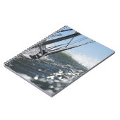 Gangboord onder water, actie. notitieboek (Linkerzijde)