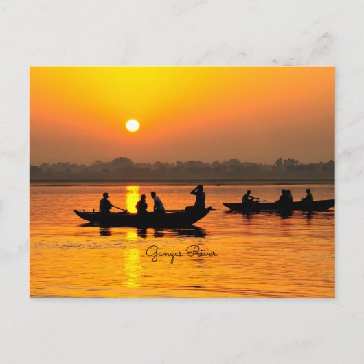 Ganges River, picturesque Briefkaart (Voorkant)