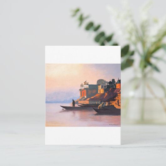 GangesDawn Briefkaart (Staand voorkant)