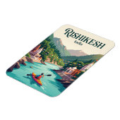 Gangesrivier Rishikesh India Magneet (Linkerzijde)