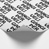 GANGI ÞÉR VEL! SUCCES! IJslandse taal Cadeaupapier (Hoek)