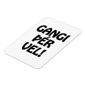 GANGI ÞÉR VEL! SUCCES! IJslandse taal Magneet (Linkerzijde)