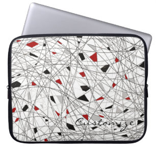 Gangleien Abstracte beschermhoes voor laptop Laptop Sleeve