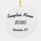 Gangplank Ornament 2020 (Achterkant)