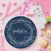 Gangschikt in papieren bordje (Feest)