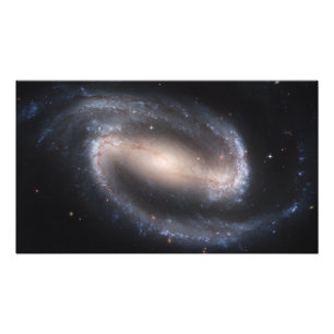 Gangspiral Galaxy NGC 1300 Foto Afdruk