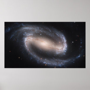 Gangspiral Galaxy NGC 1300 Poster