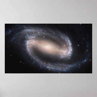 Gangspiral Galaxy NGC 1300 Poster