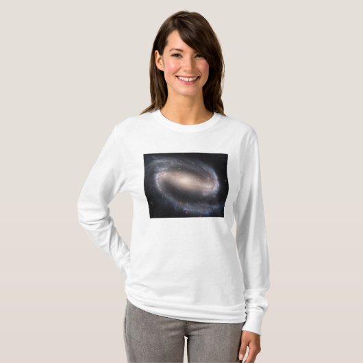 Gangspiral Galaxy NGC 1300 T-shirt (Voorkant volledig)