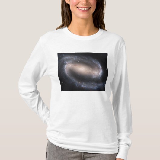 Gangspiral Galaxy NGC 1300 T-shirt (Voorkant)