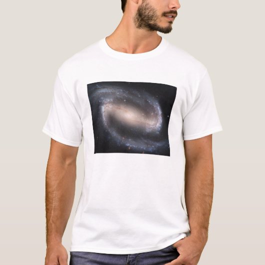 Gangspiral Galaxy NGC 1300 T-shirt (Voorkant)