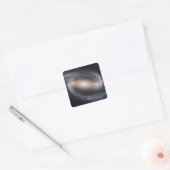 Gangspiral Galaxy NGC 1300 Vierkante Sticker (Envelop)