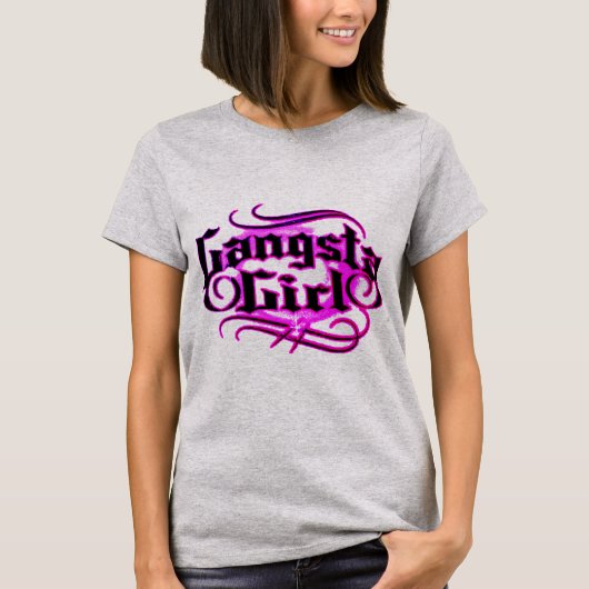 Gangsta Girl T-shirt (Voorkant)