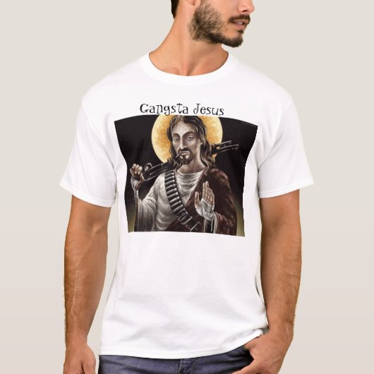 Gangsta Jesus T-shirt (Voorkant)